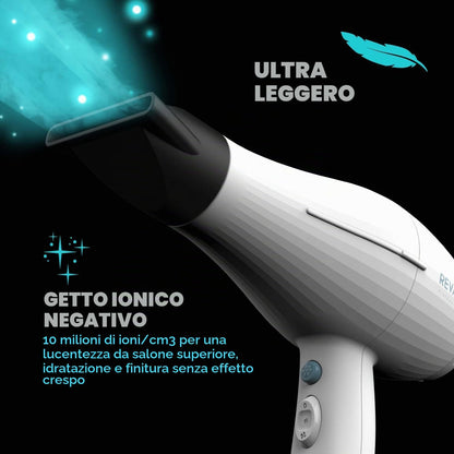 Revamp DR-3850-EU Progloss Ultra X Shine asciugacapelli 2300 W Bianco — vista 4