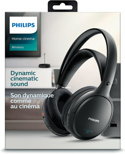 Philips SHC5200/10 cuffie wireless TV Nero — vista 3