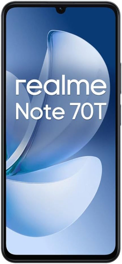 realme Note 70T smartphone 4G 4/256 GB Obsidian Black — vista 2