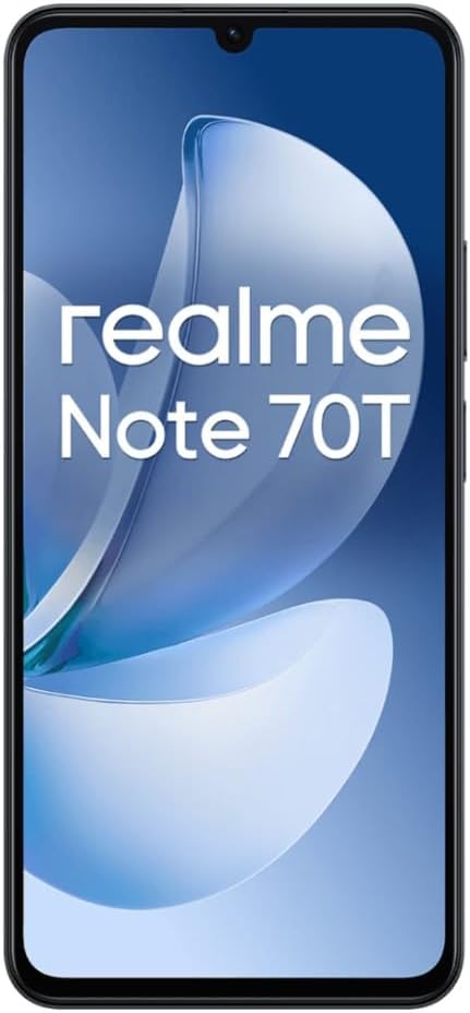 realme Note 70T smartphone 4G 4/256 GB Obsidian Black — vista 2