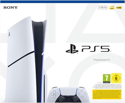 Sony PlayStation 5 Slim console con lettore Blu-ray 1 TB Chassis E — vista 2