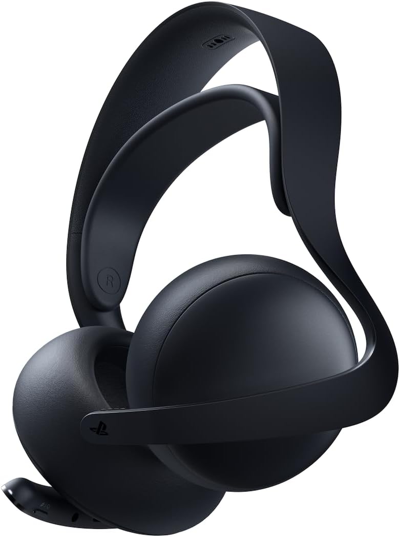 Sony PULSE Elite cuffie wireless gaming Midnight Black — vista 1