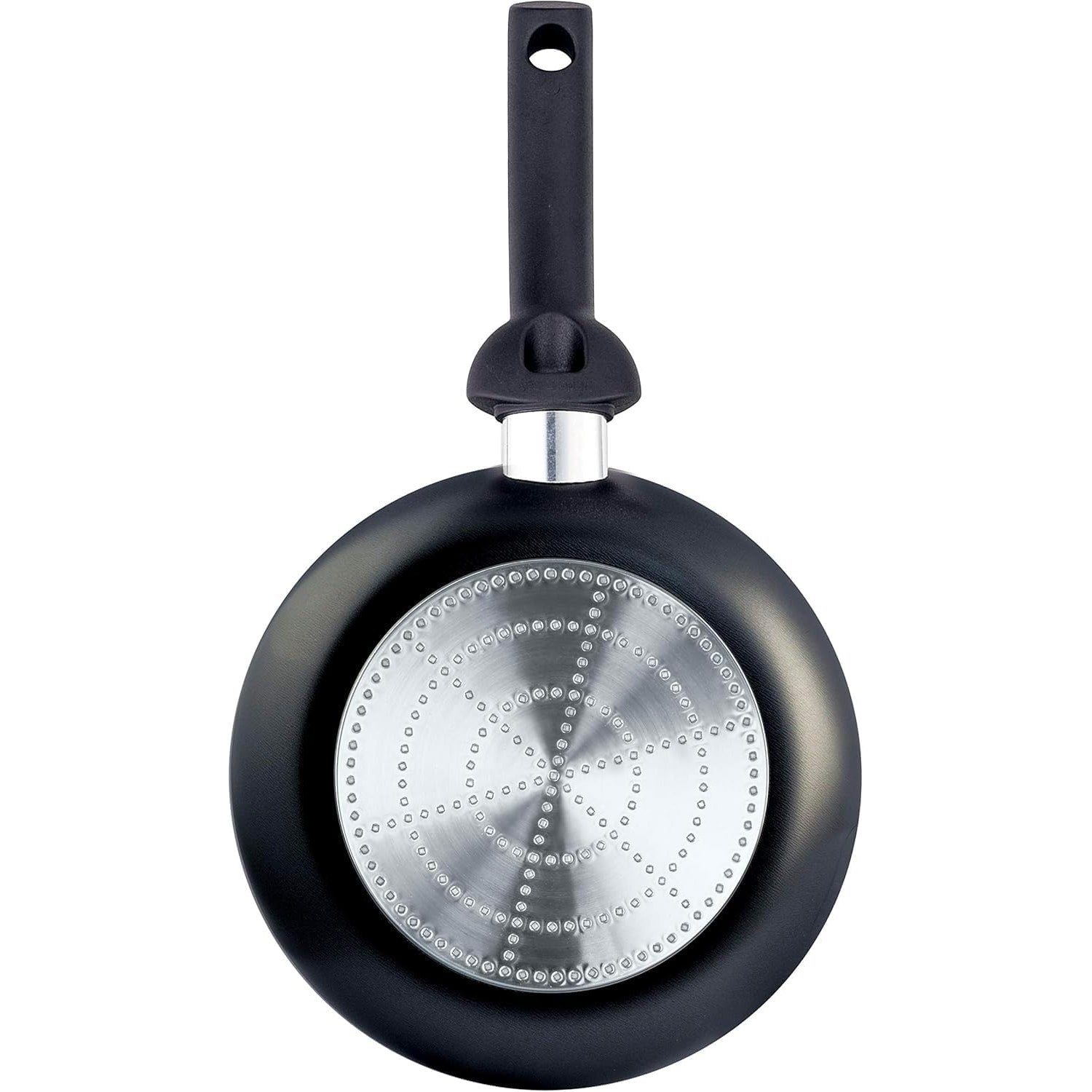 Pensofal PastaSì Baby BioStone PEN8531 pentola con coperchio colapasta 16 cm · 1,5 litri · Nero — vista 2