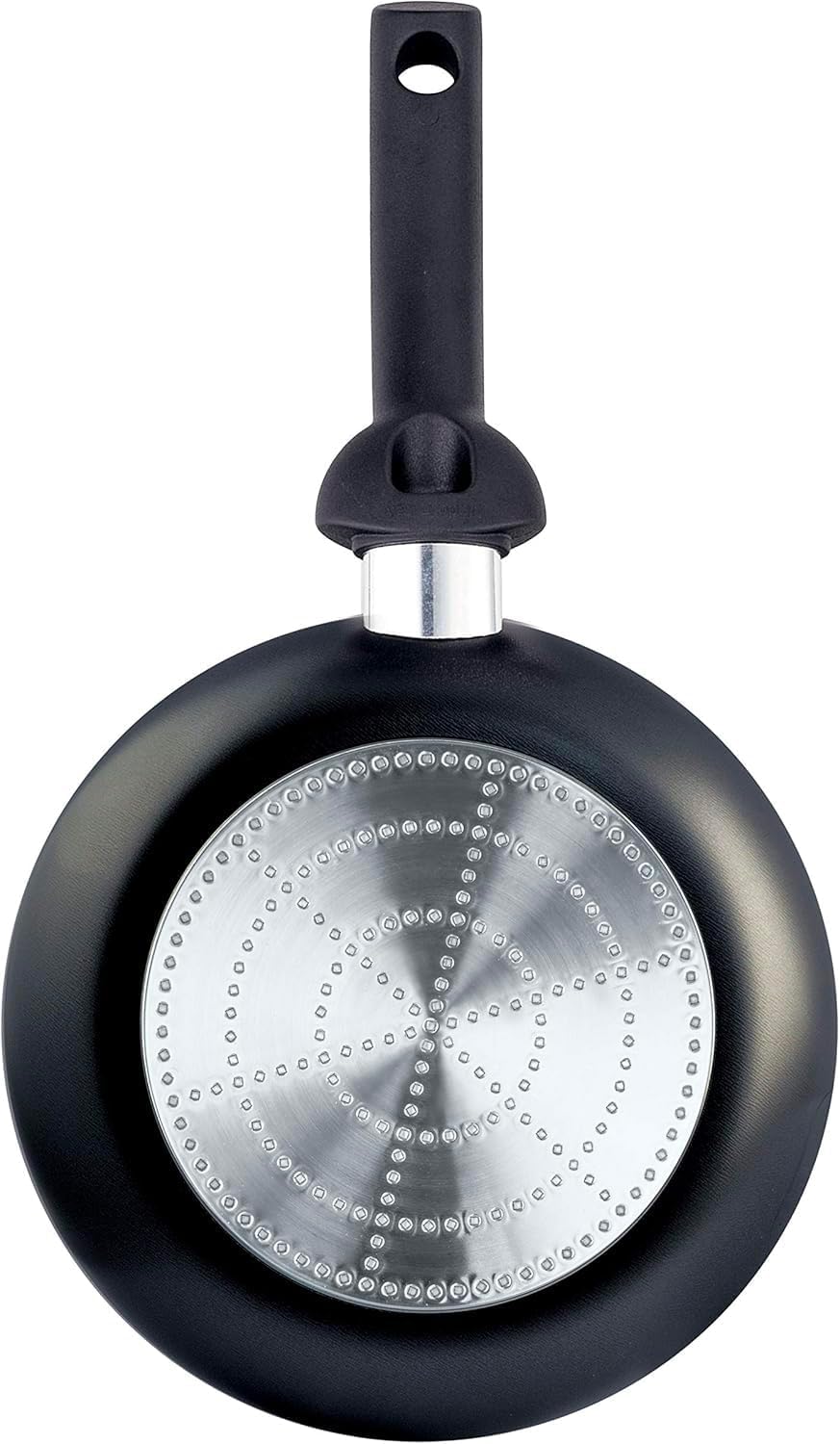 Pensofal PastaSì Baby BioStone PEN8531 pentola con coperchio colapasta 16 cm · 1,5 litri · Nero — vista 2