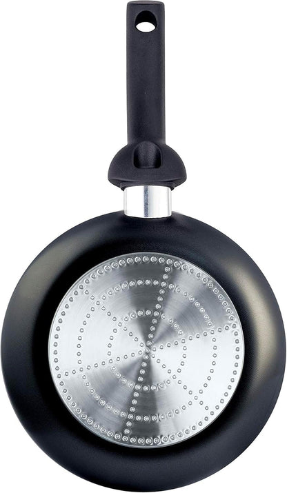 Pensofal PastaSì Baby BioStone PEN8531 pentola con coperchio colapasta 16 cm · 1,5 litri · Nero — vista 2