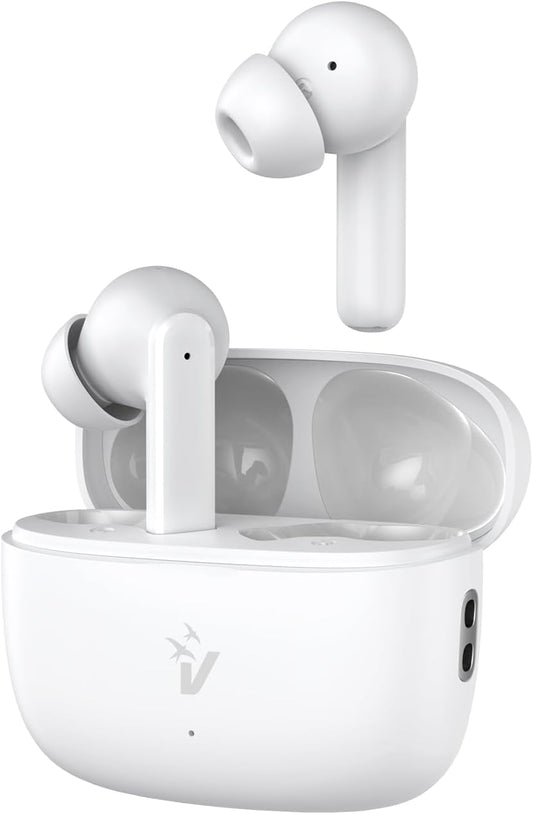 VulTech Pop EP-40WH auricolari bianchi, vista principale