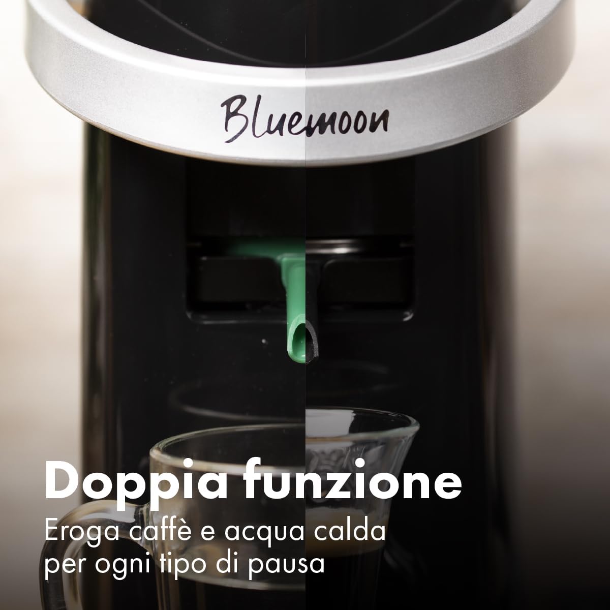 Caffè Borbone Bluemoon macchina da caffè a cialde Nero — vista 4