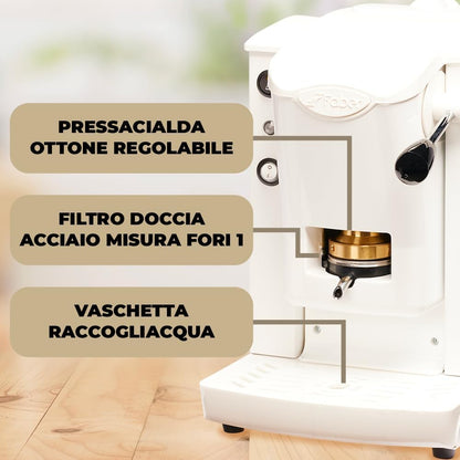 Faber Slot Plast Basic macchina da caffè a cialde Pure White — vista 2
