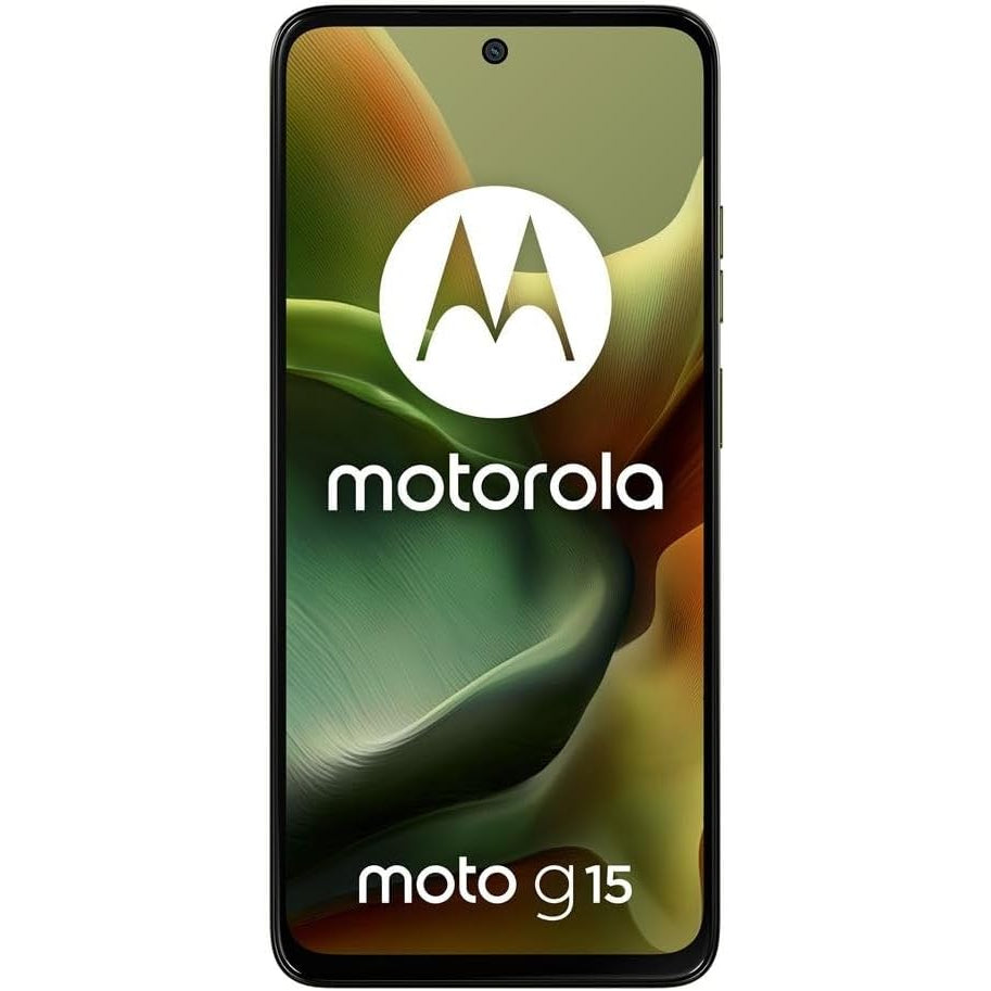 Motorola moto g15 smartphone 4G 4/128 GB Iguana Green — vista 2