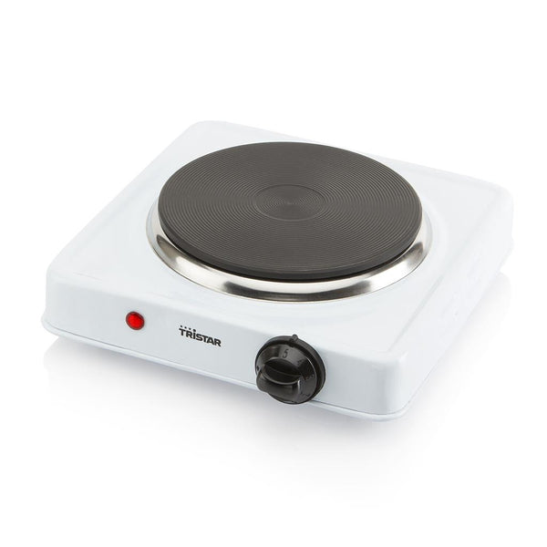 Tristar KP-6185 piastra elettrica 1000 W, 15 cm, bianca