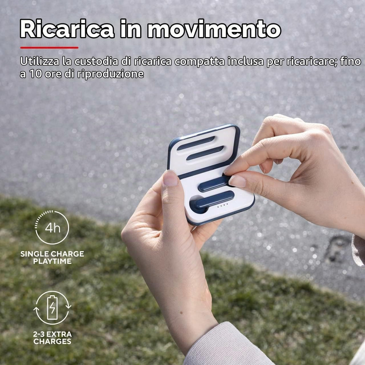 Trust Primo Touch 23780 auricolari blu, immagine 4