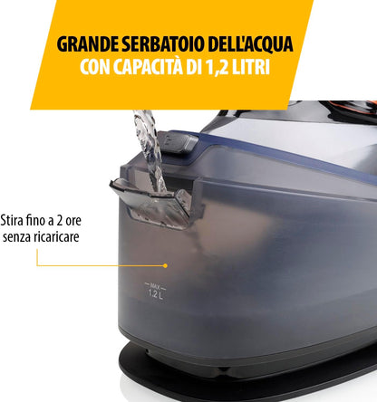 Tristar ST-8930 sistema stirante antracite - Serbatoio fisso da 1,2 litri