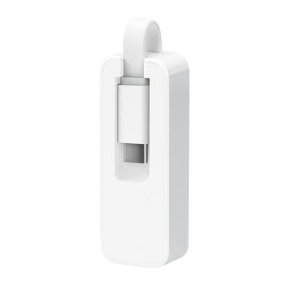 TP-Link UE300C adattatore USB-C Gigabit bianco, vista 3