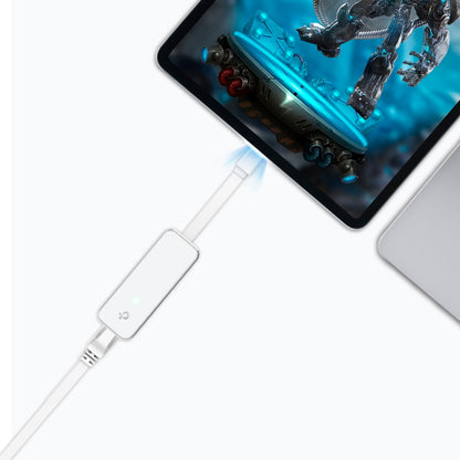 TP-Link UE300C adattatore USB-C Gigabit bianco, vista 4