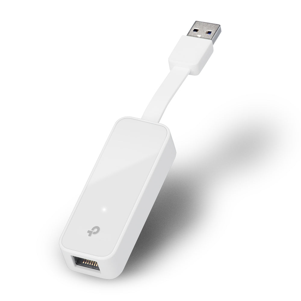 TP-Link UE300 adattatore USB-A Gigabit bianco, vista principale