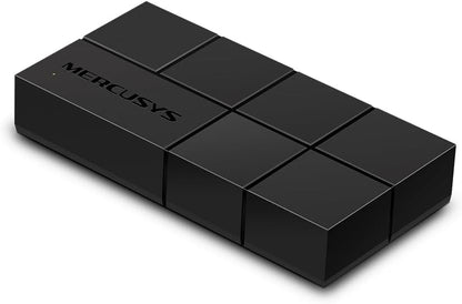 Mercusys MS108G switch Gigabit 8 porte, vista posteriore