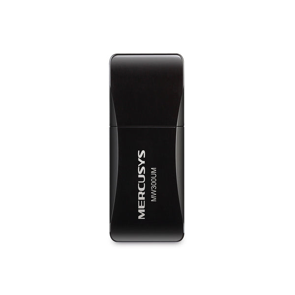 Mercusys MW300UM adattatore Wi-Fi USB N300 2,4 GHz, nero
