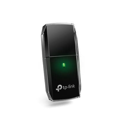 TP-Link Archer T2U adattatore Wi-Fi AC600 nero, vista principale