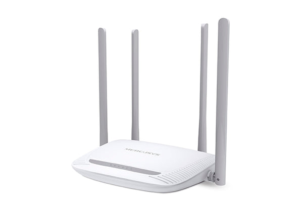 Mercusys MW325R router Wi-Fi N300 2,4 GHz, bianco e grigio