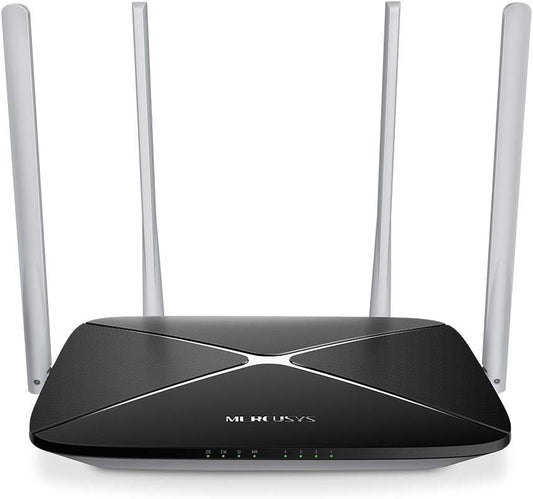 Mercusys AC12 router AC1200 nero, vista principale