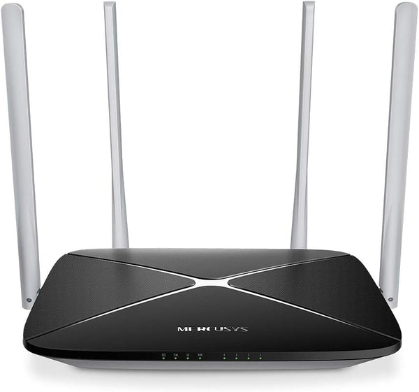 Mercusys AC12 router Wi-Fi AC1200 dual band, nero