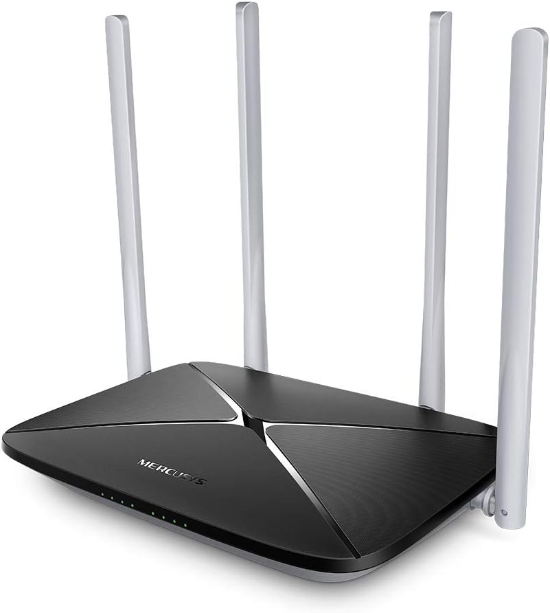 Mercusys AC12 router AC1200 nero, immagine 2