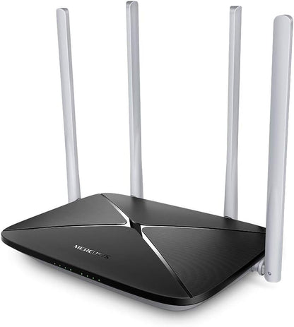 Mercusys AC12 router AC1200 nero, immagine 2