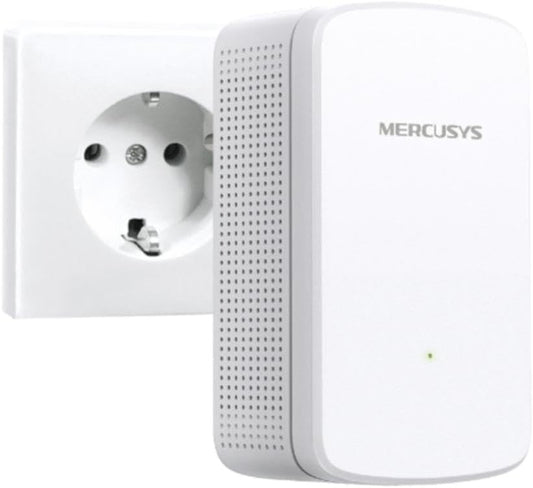 Mercusys ME10 ripetitore Wi-Fi N300 bianco - Spina europea e collegamento alla presa