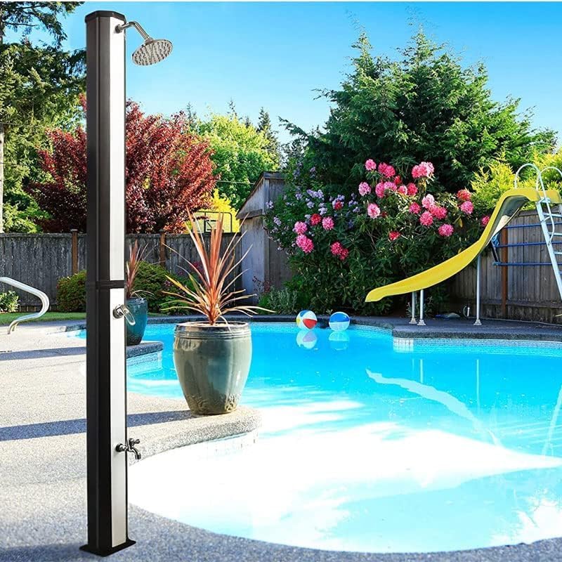 Doccia solare da giardino Meridiana con serbatoio da 40 litri
