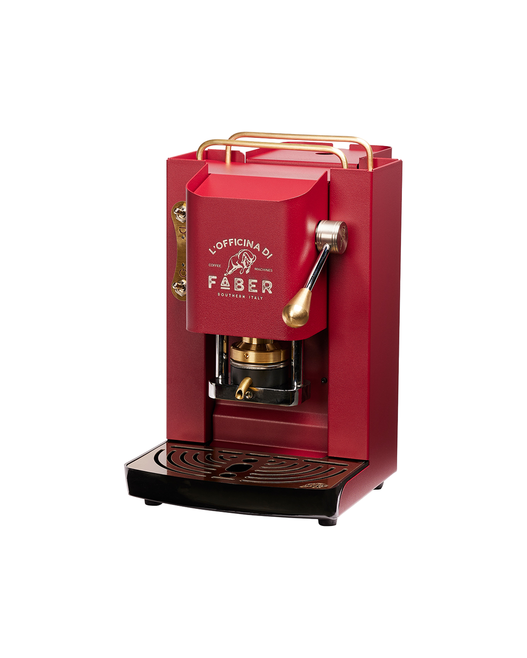 Faber Pro Cherry macchina da caffè a cialde Rosso ciliegia