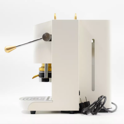 Faber Pro Deluxe Pure White ottone, lato sinistro