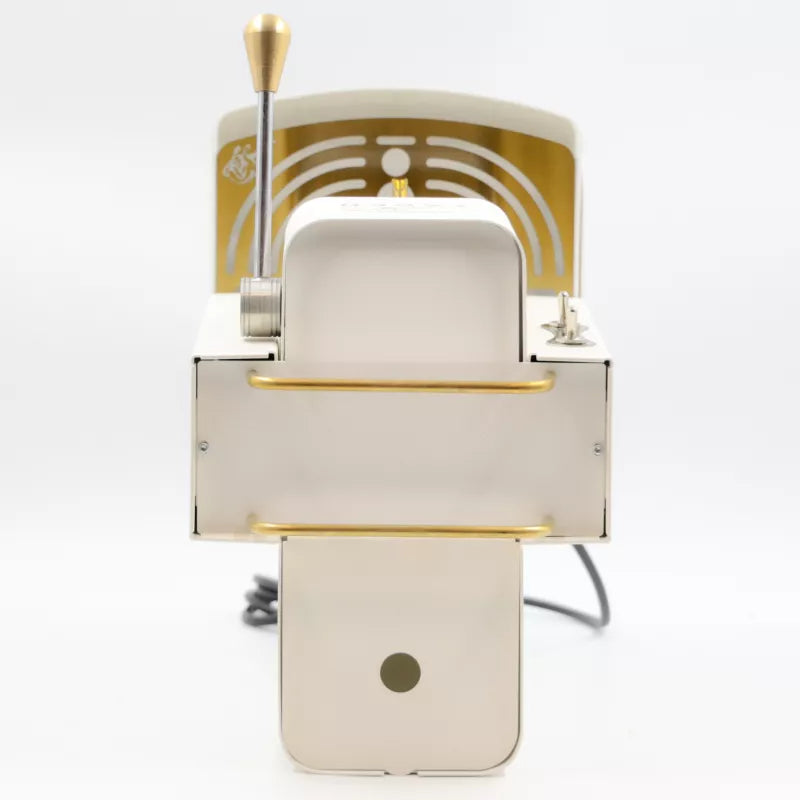 Faber Pro Deluxe Pure White ottone, vista dall’alto