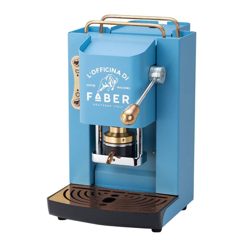 Faber Pro Deluxe macchina da caffè a cialde Turchese