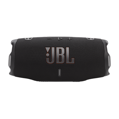 JBL Charge 6 nero, vista frontale