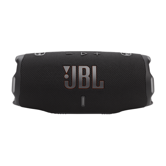 JBL Charge 6 nero, vista frontale