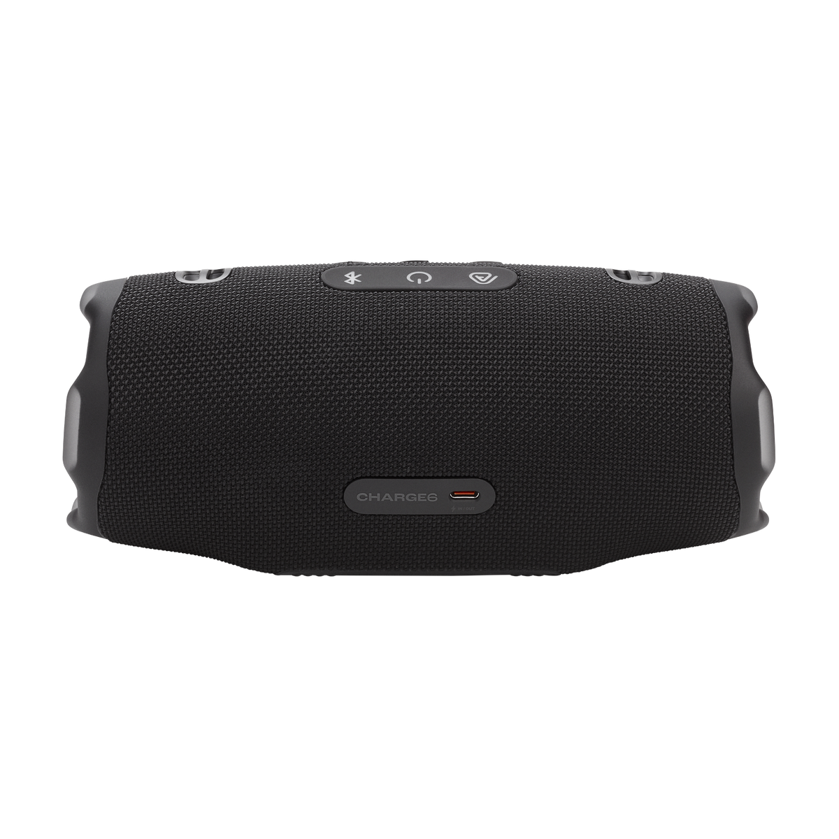 JBL Charge 6 nero, vista posteriore e connessioni