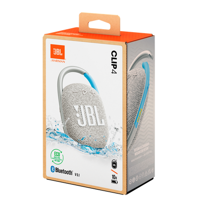 JBL Clip 4 Eco altoparlante Bluetooth Bianco