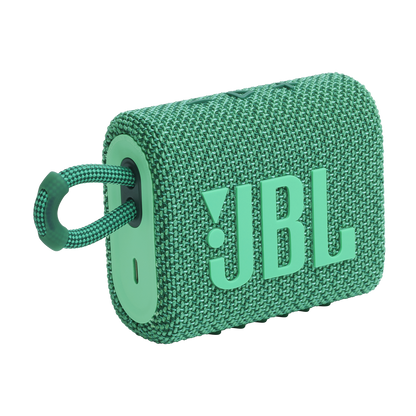 JBL Go 3 Eco altoparlante Bluetooth verde — vista principale