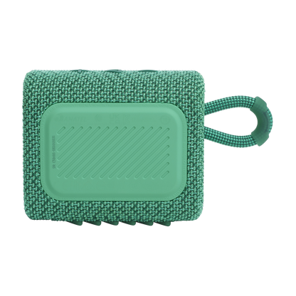 JBL Go 3 Eco altoparlante Bluetooth verde — vista posteriore