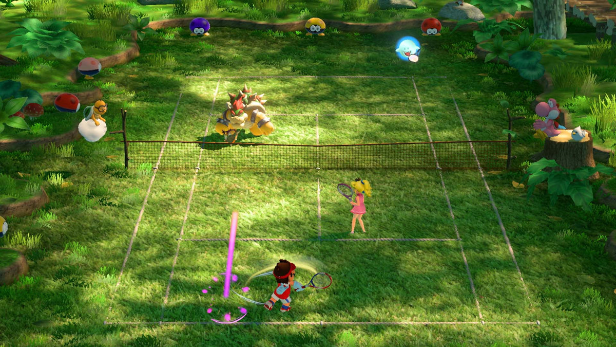 Mario Tennis Aces – partita di doppio