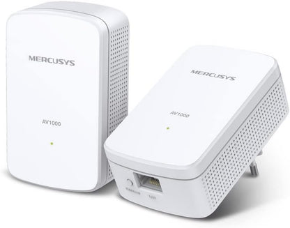 Mercusys MP500 KIT, kit di due adattatori powerline bianchi - immagine 1