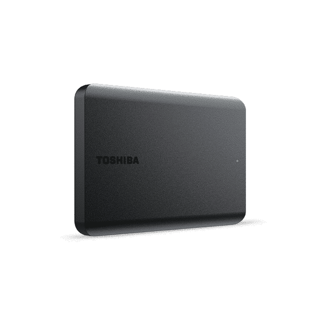 Toshiba Canvio Basics nero 1 TB — vista 2