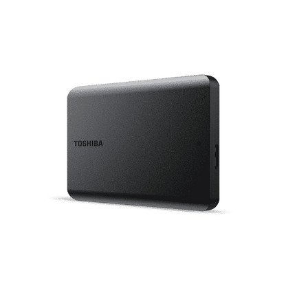 Toshiba Canvio Basics nero 1 TB — vista 3