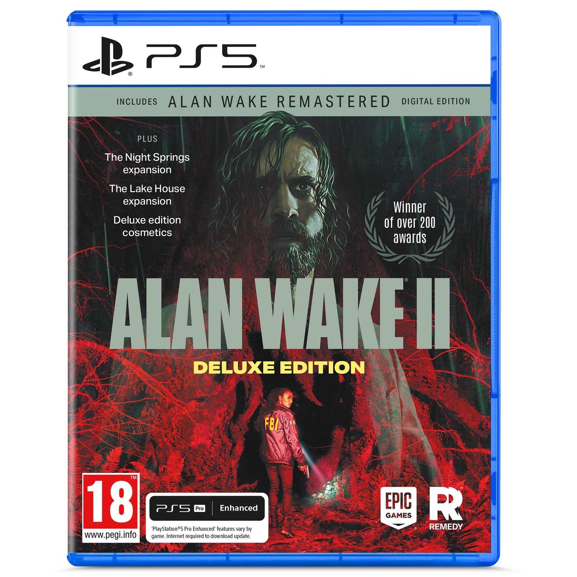 Epic Games Alan Wake 2 Deluxe Edition PS5, confezione europea – confezione Deluxe europea PS5