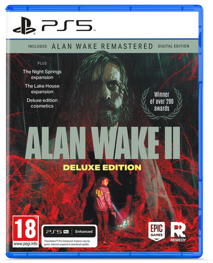 Epic Games Alan Wake 2 Deluxe Edition PS5, confezione europea – confezione Deluxe europea PS5