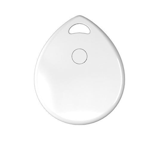 Devia D-Tracker DropTag localizzatore Bluetooth Apple Dov’è, bianco – vista frontale bianca