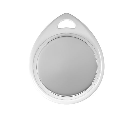 Devia D-Tracker DropTag localizzatore Bluetooth Apple Dov’è, bianco – retro argentato