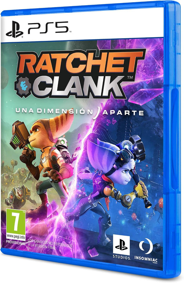 Sony Ratchet & Clank Rift Apart PS5, confezione spagnola