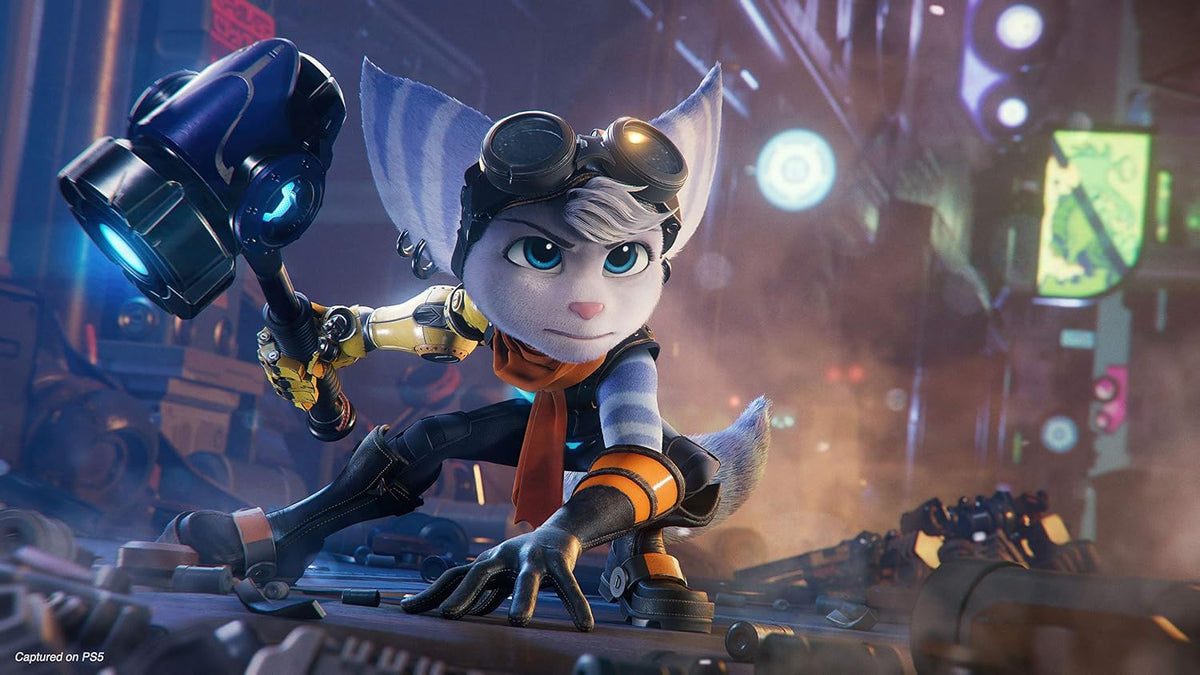 Sony Ratchet & Clank Rift Apart PS5, confezione spagnola – azione con i protagonisti