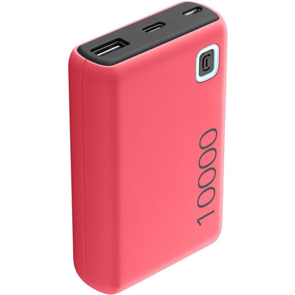 Cellularline ESSENCE PBESSENCE10000P power bank 10000 mAh 12 W, rosa – vista inclinata